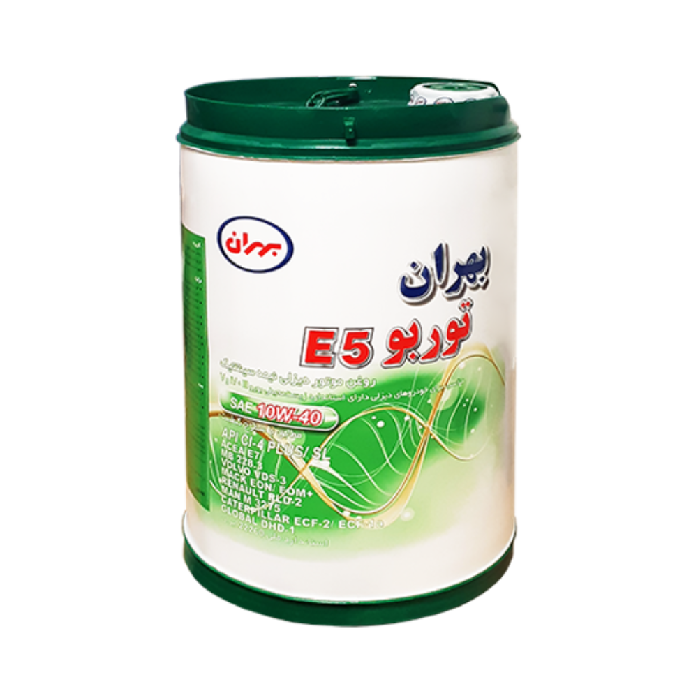 1 روغن موتور بهران توربو یورو 5 10W40 بیست لیتری - Image 1