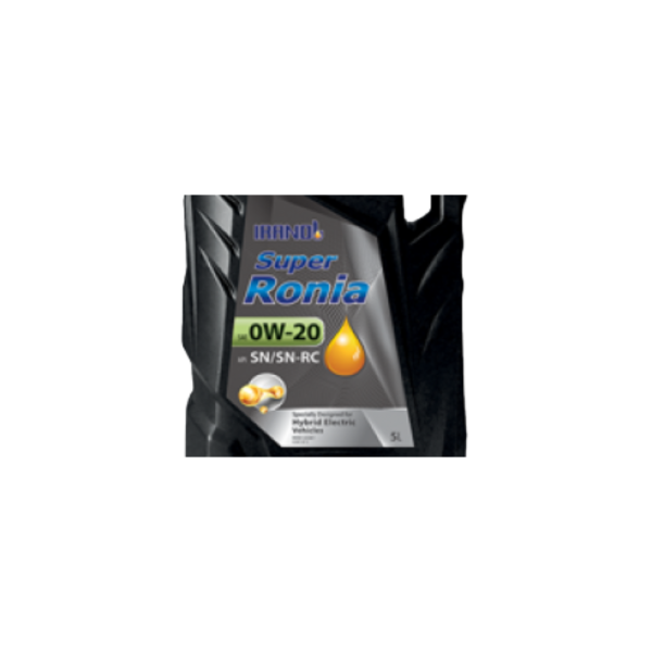 روغن موتور ایرانول Super Ronia Hybrid 0W20 پنج لیتری | مخصوص خودروهای هیبریدی و ECO - Image 2