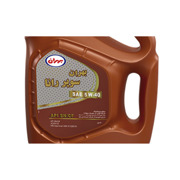 روغن موتور بهران سوپر رانا 5W40 چهار لیتری - Image 2