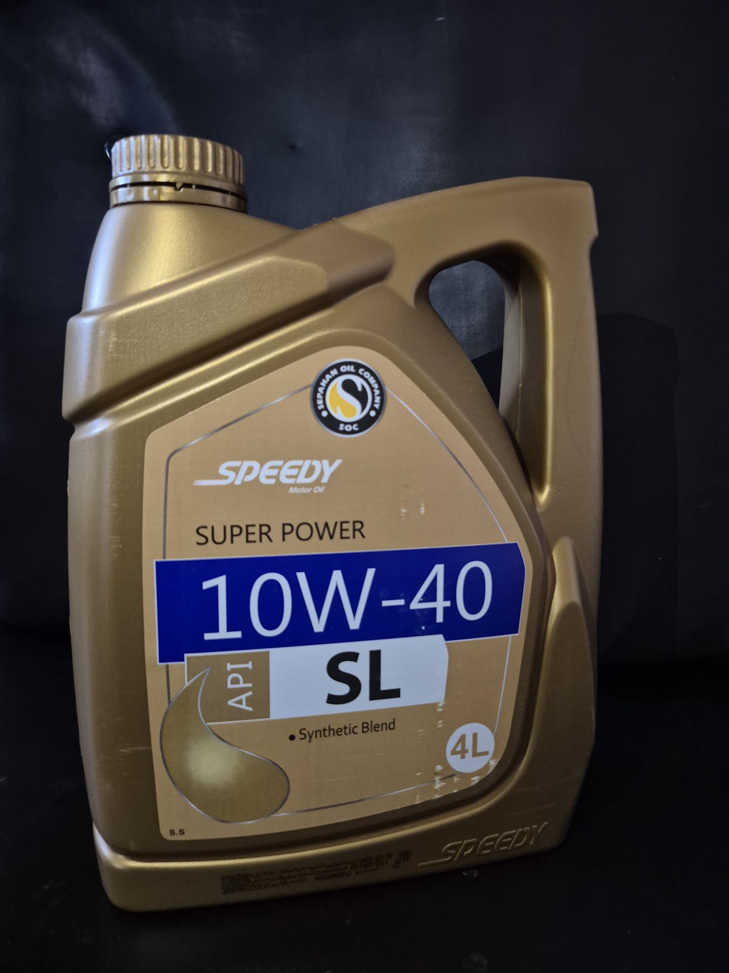 روغن موتور اسپیدی سوپر پاور 10w40 (چهار لیتری) SL